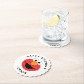 Sesamstraße | Elmo Birthday Chalkboard Untersetzer (Vor Ort)