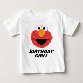Sesamstraße | Elmo Birthday Girl Baby T-shirt