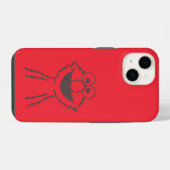 Sesamstraße | Elmo Bright iPhone Hülle (Rückseite (Horizontal))