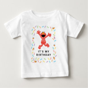 Sesamstraße Elmo Buntstift Geburtstag Baby T-shirt