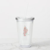 Sesamstraße | Elmo Christmas Lights Acryltrinkbecher (Rückseite)