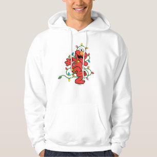 Sesamstraße   Elmo Christmas Lights Hoodie