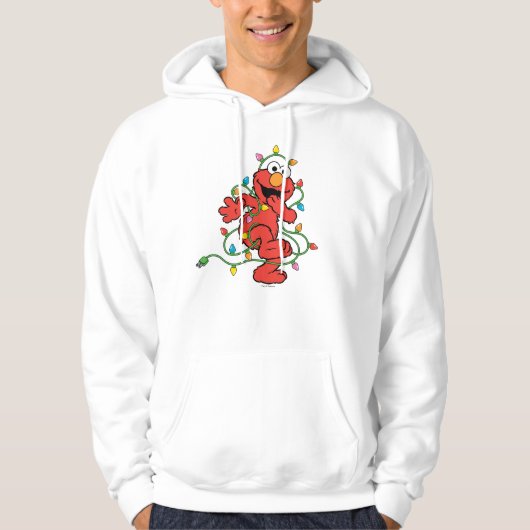 Sesamstraße | Elmo Christmas Lights Hoodie (Vorderseite)