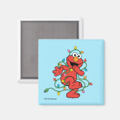 Sesamstraße | Elmo Christmas Lights Magnet (Vorderseite/Rückseite)