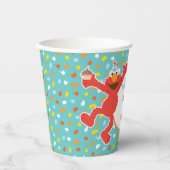 Sesamstraße | Elmo Confetti Birthday Pappbecher (Vorderseite)