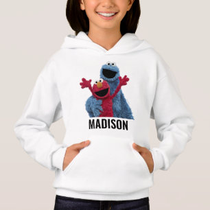 Sesamstraße   Elmo & Cookie Monster Hoodie