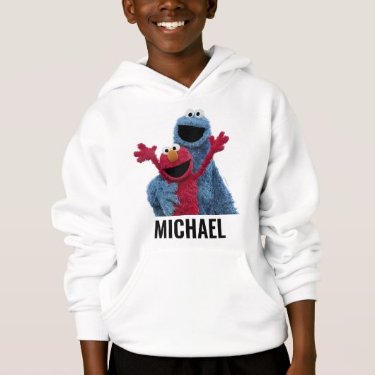 Sesamstraße | Elmo & Cookie Monster Hoodie (Vorderseite)