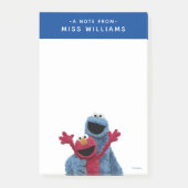 Sesamstraße | Elmo & Cookie Monster Post-it Klebezettel (Vorderseite)