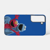 Sesamstraße | Elmo & Cookie Monster Samsung Galaxy Hülle (Rückseite (Horizontal))