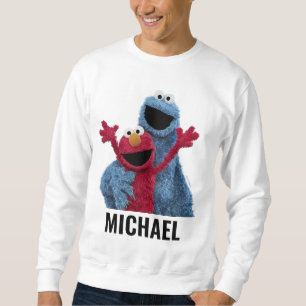 Sesamstraße   Elmo & Cookie Monster Sweatshirt