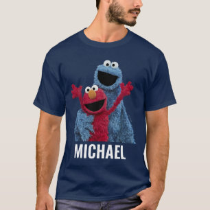 Sesamstraße   Elmo & Cookie Monster T-Shirt