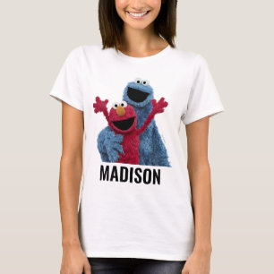 Sesamstraße   Elmo & Cookie Monster T-Shirt