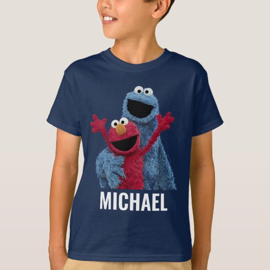 Sesamstraße | Elmo & Cookie Monster T-Shirt (Vorderseite)