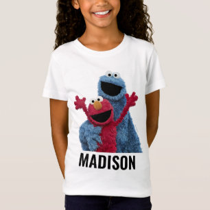 Sesamstraße   Elmo & Cookie Monster T-Shirt