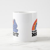 Sesamstraße | Elmo & Cookie Nehmen Sie einen Momen Jumbo-Tasse (Vorderseite)