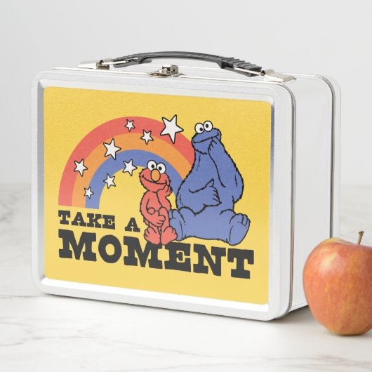 Sesamstraße | Elmo & Cookie Nehmen Sie einen Momen Metall Brotdose (Beispiel)