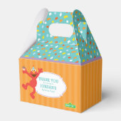 Sesamstraße | Elmo - Cupcake & Confetti Geburtstag Geschenkschachtel (Rückseite)