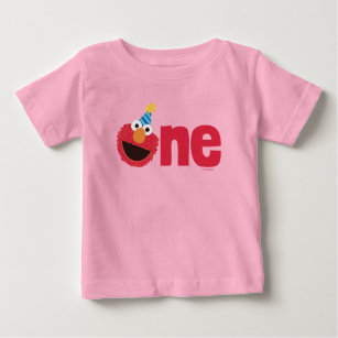 Sesamstraße   Elmo - Ein erster Geburtstag Baby T-shirt