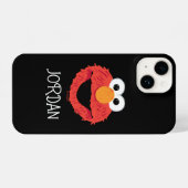 Sesamstraße | Elmo Face iPhone Hülle (Rückseite (Horizontal))