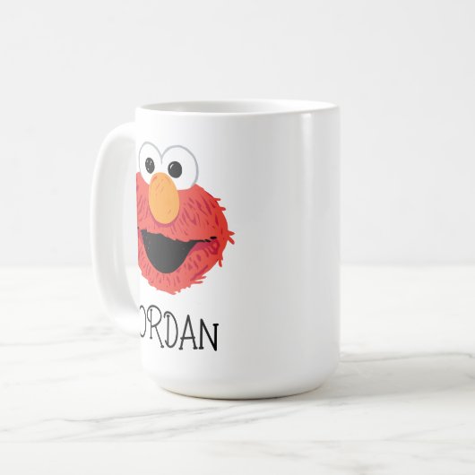 Sesamstraße | Elmo Face Kaffeetasse (Vorderseite Links)