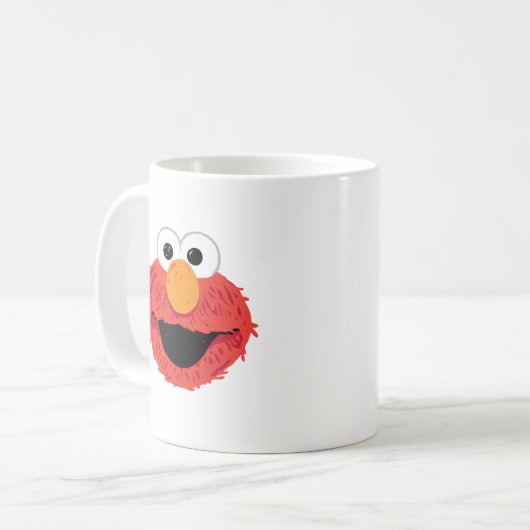 Sesamstraße | Elmo Face Kaffeetasse (Vorderseite Links)