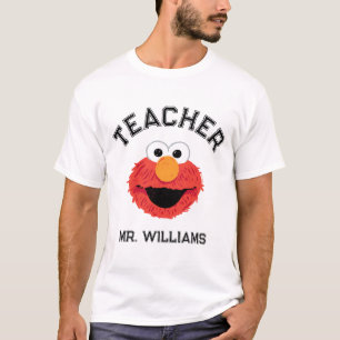 Sesamstraße Elmo Face Teacher T-Shirt