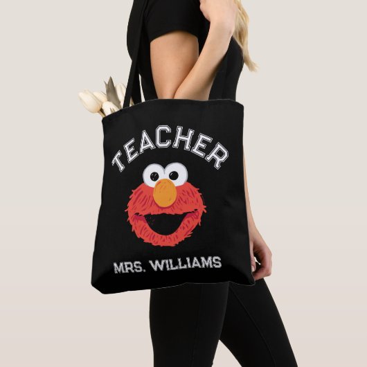 Sesamstraße | Elmo Face Teacher Tasche (Von Nahem)