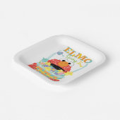 Sesamstraße - Elmo | Frühjahr Pappteller (Gewinkelt)