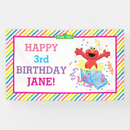 Sesamstraße | Elmo Girl's Birthday Banner