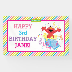 Sesamstraße   Elmo Girl's Birthday Banner