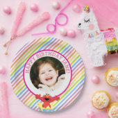 Sesamstraße | Elmo Girl's Birthday Pappteller (Party)