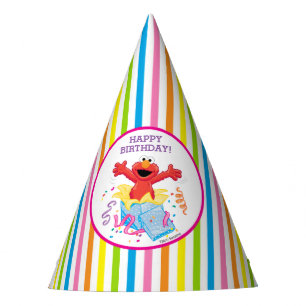 Sesamstraße Elmo Girl's Birthday Partyhütchen