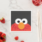 Sesamstraße | Elmo großes Gesicht Serviette (Beispiel)