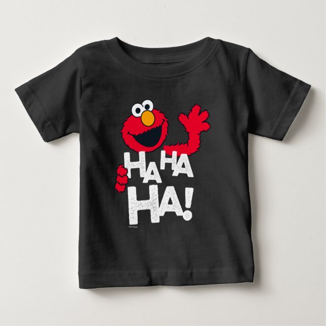 Sesamstraße | Elmo - Ha Ha Ha! Baby T-shirt (Vorderseite)