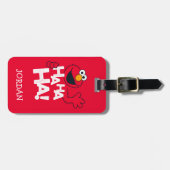 Sesamstraße | Elmo - Ha Ha Ha! Gepäckanhänger (Vorderseite horizontal)