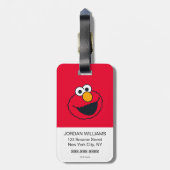 Sesamstraße | Elmo - Ha Ha Ha! Gepäckanhänger (Rückseite vertikal)