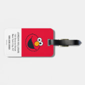 Sesamstraße | Elmo - Ha Ha Ha! Gepäckanhänger (Rückseite horizontal)