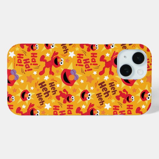 Sesamstraße | Elmo Ha! Ha! Ha! Muster Case-Mate iPhone Hülle (Rückseite (Horizontal))