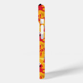 Sesamstraße | Elmo Ha! Ha! Ha! Muster Case-Mate iPhone Hülle (Rückseite / Links)