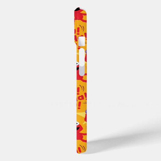 Sesamstraße | Elmo Ha! Ha! Ha! Muster Case-Mate iPhone Hülle (Rückseite / Links)