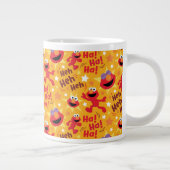 Sesamstraße | Elmo Ha! Ha! Ha! Muster Jumbo-Tasse (Rechts)
