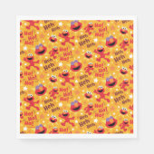 Sesamstraße | Elmo Ha! Ha! Ha! Muster Serviette (Vorderseite)