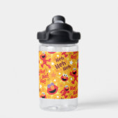 Sesamstraße | Elmo Ha! Ha! Ha! Muster Trinkflasche (Rückseite)