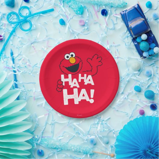 Sesamstraße | Elmo - Ha Ha Ha! Pappteller (Party)