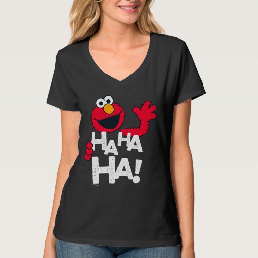 Sesamstraße | Elmo - Ha Ha Ha! T-Shirt (Vorderseite)