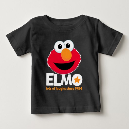 Sesamstraße | Elmo Lots of Laughs Seit 1984 Baby T-shirt (Vorderseite)
