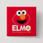 Sesamstraße | Elmo Lots of Laughs Seit 1984 Button (Vorderseite)