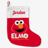 Sesamstraße | Elmo Lots of Laughs Seit 1984 Kleiner Weihnachtsstrumpf (Vorderseite)