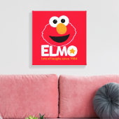 Sesamstraße | Elmo Lots of Laughs Seit 1984 Leinwanddruck (Insitu (Wohnzimmer))