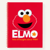 Sesamstraße | Elmo Lots of Laughs Seit 1984 Notizblock (Vorderseite)